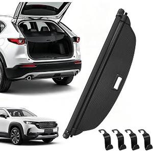 Cargo Cover for 2023-2026 Mazda CX-50 Retractable Trunk CoverCustom Fit,Carbon Fiber Texture,Anti-Peeping Privacy Screen,Trunk Luggage Shield Shade,CX50 Accessories