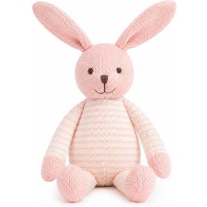 Crochet Bunny Plush Toy, Handmade Stuffed Rabbit, Soft Bunny Gift, 12.0 Inches