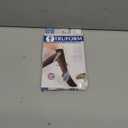 Truform Sheer Compression Stockings, 15-20 mmHg, Women's Knee High Length, Open Toe, 20 Denier, Beige, Small