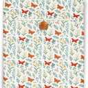 6-7 inch Kindle Sleeve Pouch for 6.8"-7" Kindle Paperwhite 2024, 6" Kindle 2024/2022, Colorsoft, Oasis, Cotton-Padded Envelope Sleeve Case with Stylish Printed for Most E-Readers, White