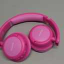 iClever BTH22 Kids Bluetooth Headphones, 60H Play Time, 74/85 dBA Safe Volume, Bluetooth 5.4, USB C, Over Ear Kids Headphones Wireless with Mic AUX Cord for iPad/Tablet/Travel, Blossom Pink