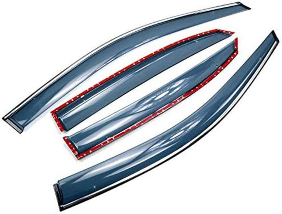 ITrims for Lexus RX350 RX270 2010-2015 Exterior Window Visors Awnings Wind Rain Sun Deflector Visor Guard Vent Cover 4PCS