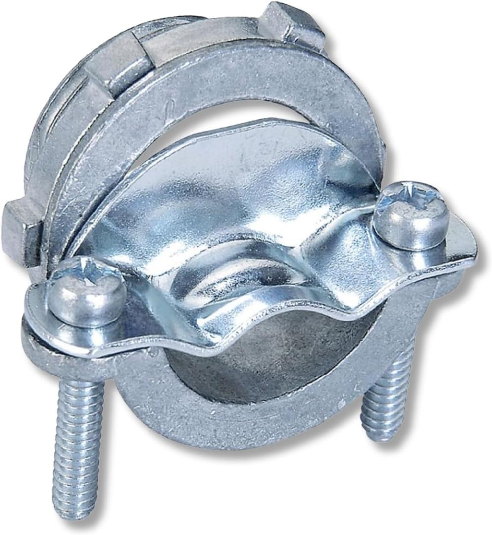 SIGMA ENGINEERED SOLUTIONS ProConnex 44660 Clamp Type Connector NM/SE 3/4" Gray, 3-Pack