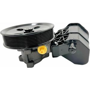 Power Steering Pump with Pulley Reservoir Assembly Compatible with 2003-2007 Dodge Ram 2500 3500