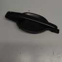 ECOTRIC Outside Door Handle Black Textured Compatible with 2004-2011 Mitsubishi Endeavor Replacement for MR987491 (Front Left)