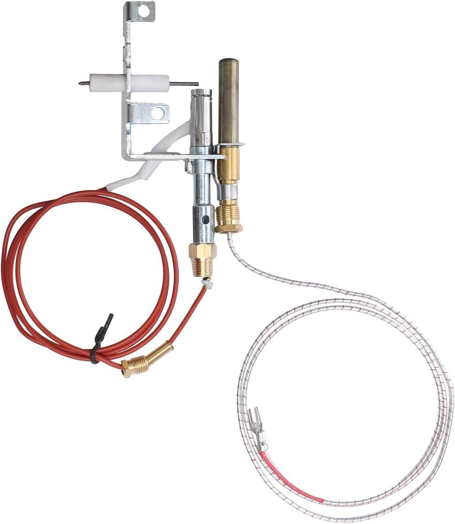 PP225 ODS Pilot Assembly for LP Propane Gas Fireplaces & Logs - Replaces 14D0477, LPG8414, 103778-01, R3623, LPG8404 - Compatible with Empire, FMI, Desa, Vanguard Vent-Free Heaters