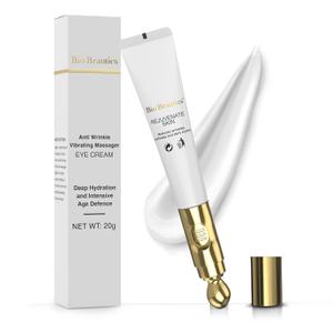 Retinol Under Eye Cream with Electric Massager - Hydrating Retinol Eye Cream to Reduce Dark Circles, Wrinkles, & Puffiness for Men & Women- Anti-Aging Cream for Fast Absorption & Smooth, Youthful Skin
