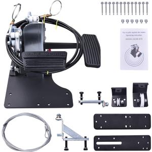 Right Hand Drive Conversion Kit, Gas and Brake Dual Pedal RHD Control, Driving School Postal Carrier Right Side Drive, RHD Pedal Kit for Driver Training Vehicle Universal Dual Control Pedal