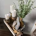 38pcs Eucalyptus Stems Artificial Eucalyptus Leaves Fake Greenery Branches Fake Flowers for Wedding Centerpiece Spring Easter Farmhouse Home Decoration