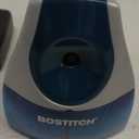 Bostitch Office Personal Electric Pencil Sharpener, Powerful Stall-Free Motor, High Capacity Shavings Tray, Blue