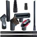 Vacuum Attachments for Shop vac Accessories 1 1/4 inch 1 3/8 inch Vacuum Cleaner Accessories, Universal Vacuum Hose Adapters