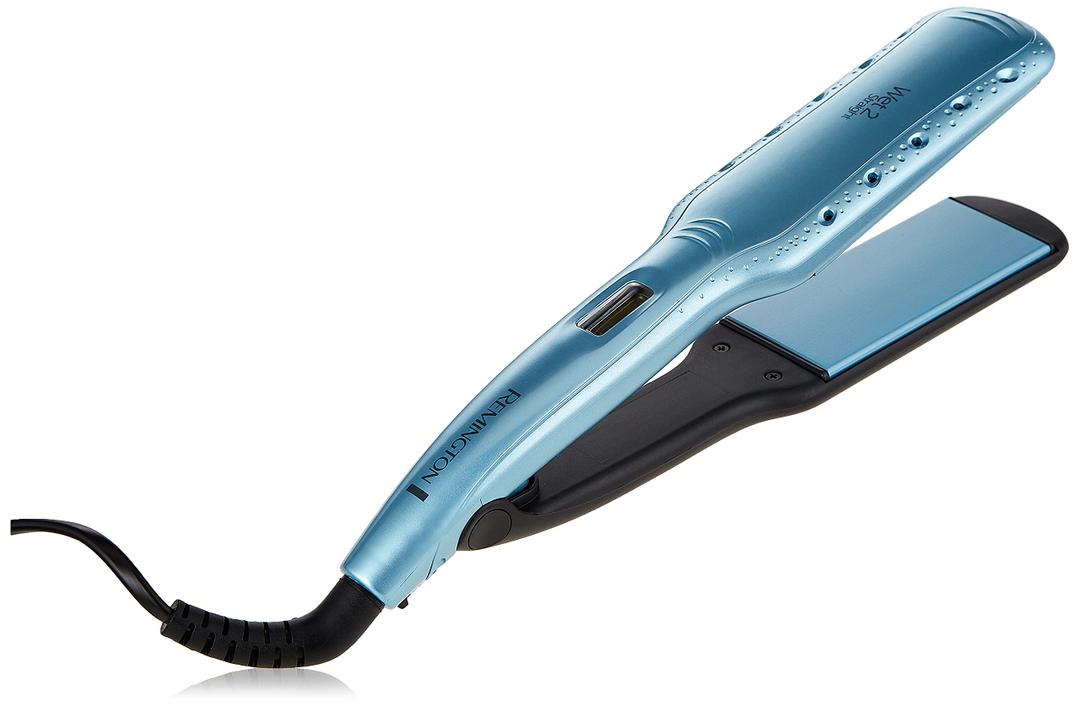 Remington Wet 2 Straight Wide plete straightener for use on wet dry hair