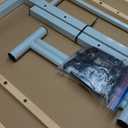 Fanwer Adjustable Puzzle Table with Legs, 34 x 26in Adjustable Height Puzzle Tables for Adults, Tilting Puzzle Board Fit for 500-1500 Pieces (Grey Surface+no Drawers)