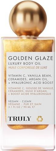Truly Luxury Body Oil | Hydrating & Illuminating with Natural Shimmer | For Smooth, Glowing Skin and Long-Lasting Fragrance