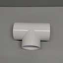 3 Way 3" PVC Tee Pipe Fittings Adapter (Socket x Socket x Socket) Furniture Grade SCH40 3 Inch PVC Elbow Pipe Connector for DIY PVC Shelf Garden Support Structure Storage Frame