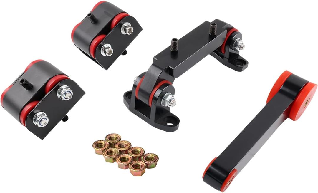 Aluminum Torque Engine Motor Transmission Mount Compatible with Subaru STI WRX 2004-2012 Impreza 1993-2011