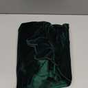 Socomi Green Velvet Valentine's Day Table Runner Cloth Decor 20 x 120 Inches 10ft Fabric Emerald Green Luxurious Thanksgiving Wedding Runner for New Year Bridal Shower