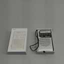 NOAA Weather Radio - Emergency NOAA/AM/FM Battery Operated Portable Radio with Best Reception and Longest Lasting Transistor. Powered by 2 AA Battery with Mono Headphone Socket, by Vondior (Silver)