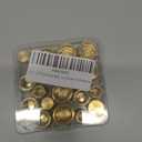 20 PCS Brass Pipe Plug Kit  1/4", 3/8", 1/2" NPT Male Hex Head Counter Sunk Plugs, Threaded Fittings for Plumbing, Air Compressor, Hydraulic & Industrial Use