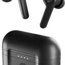 Skullcandy Indy ANC In-Ear Noise Canceling True Wireless Earbuds, 32 Hour Battery, Microphone, Works with iPhone Android and Bluetooth Devices - Black