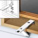 Window Air Conditioner Support Bracket,Relieves Weight Stress On The Window Frame A/C Safe Support Bracket Installs from Inside The House Built-in Bubble Level Window AC Mount Bracket up to 85lbs