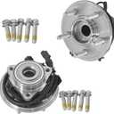 Front Wheel Hub Bearing Assembly 515050 Replacement for Ford Explorer 2002-2005 for Lincoln Aviator 2003-2005 for Mercury Mountaineer 2002-2005 5 Lugs W/ABS