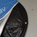 Abco Tech Pop Up Tent - Portable Tent for Camping 2 Person Pop Up with Double Doors - Water-Resistant and UV Protection - Foldable Cabana with Zipper and Carrying Bag - Sky Blue, 88.6"x47.2"x37.4"