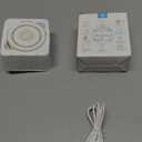 Smart Wi-Fi Siren Alarm: Wireless Alarm for Home Security, Burglar Alarm with Sound and Light Alarm, 100dB Sounder, Tuya App Control, No Hub Required, Compatible with Alexa, Google Assistant