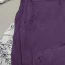 ZOEREA Toddler Boy Suit Formal Wedding Outfits Gentleman Clothes Long Sleeve Shirt + Suspender Pants + Bowtie (5-6 Years, Purple)