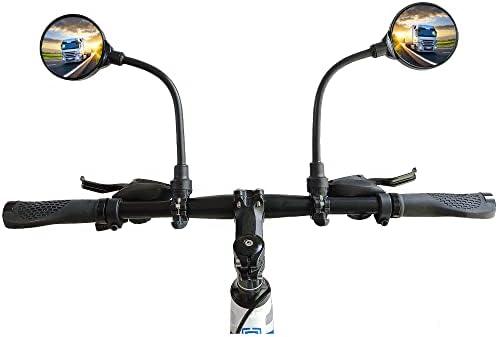 Amazon.com: RYANGO Bike Mirror 2 Pack, Adjustable Bike Mirrors Handlebar Rearview Mirror, Acrylic Convex Round Bike Rear View Mirrors for Handlebars Mount, Bicycle Mirror For E-bike Scooter : Sports & Outdoors