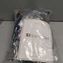 8 Packs Goddess Faux Locs Crochet Hair for Black Women,Natural Black Goddess Locs Crochet Hair, Boho Style Locs, River Hair with Curly Ends (18Inch, 1B#, 8Packs)