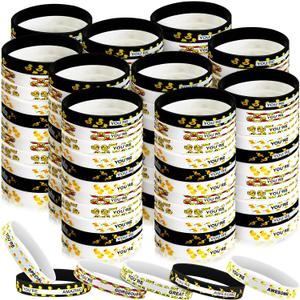 Poen 120 Pcs Duck Silicone Bracelets Bulk White and Black Duck Rubber Wristband Decoration for Summer Birthday Party Favor Supplies Baby Shower Gifts Poen 120 Pcs Duck Silicone Bracelets Bulk White and Black Duck Rubber Wristband Decoration for Summer Birthday Party Favor Supplies Baby Shower Gifts