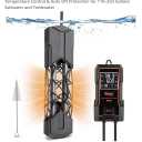 Hygger Hollow Double Tube Quartz Heater HG106, 1200W, AC 110-120V/60Hz