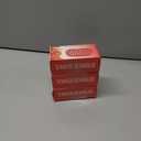 3 x Scalp Massager and Shampoo Shower Brush, Detangling Hair Brush, Scalp Care Hair Brush Wet & Dry detangler for Men and Womenfor Straight/Curly/Thick/Long/Wavy/Damaged Hair, Rose Red