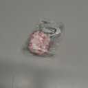 Compatible with AirPod 4th Generation 2024 Case, Shockproof Anti-Drop Protective Cover, Cute Case for Women Men with Keychain(Cute Pink Flower)