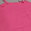 ANRABESS Tank Tops for Women Square Neck Adjustable Spaghetti Strap Double Lined Camisole Tops Summer Basic Cami Shirts, M