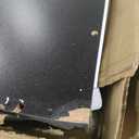 2-Tier Washer Dryer Countertop with 2.75" H Edge Rails, 58" W x 28" D Laundry Countertop for Folding Clothes, Washer and Dryer Topper with Non-Slip Pad (Black)