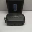 Amazon Basics 12-Sheet Cross-Cut Paper and Credit Card Shredder with Overheat Protection, Black (New Model)