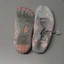 Hike Barefoot Shoes for Women Men Breathable & Non-Slip Athletic Footwear Wide Toe Water Shoes,Designed for Walking,Running&Swimming (Grey_pink) Size 40