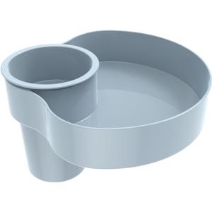 Car Seat Snack Tray (Grey, 1 PACK)