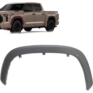 SecosAutoparts Fender Flare Wheel Opening Molding Front Driver Side Compatible with Toyota Tundra 2022-2025 Replace# 750860C900