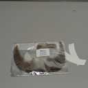 Parceria Fake Mustache, Comfortable and Skin Friendly Human Hair Fake Beard, Realistic Costume Facial Hair for Men Theatrical, Funny Cosplay, Drama, Party, Movie (Brown Mustache)