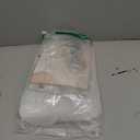 10x10ft White Tulle Backdrop Curtain with Lights String for Parites, Sheer Curtain Backdrop Drapes for Wedding Baby Shower Bridal Shower Birthday Party Photography Background Decoration (10ft x 10ft(2 Panels 5*10ft))