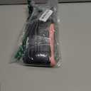 Car Steering Wheel Cover,Microfiber Leather Steering Wheel Cover Universal 14.5-15 inch, Anti-Slip Breathable Auto Wheel Cover Protector for Men Women (Black&Pink)