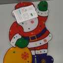 Christmas Decorations Window Silhouette Holiday Display