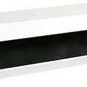 Magic Flap Hidden Shelf with Secret Compartment, Wall Mounted Floating Shelf with Concealed Storage Drawer, Hidden Compartment Shelf for Home Office Living Room, White