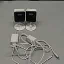 2K Cameras for Home Security, 2.4/5GHz Wi-Fi 6 Indoor Camera for Dog/Pet/Nanny/Baby with US Phone App, AI Text Recognition, Smart Search, Color Night Vision,2 Way Talk Mini Cam, Human Detection, 2 Packs