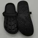 KingSize Men's All-Terrain Water Clogs, Black,  12