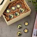 20 Pcs Military Challenge Coins Veteran Thank You for Your Service Coins Veterans Day Gifts Military Challenge Gifts Bulk for Men Women Presents(Simple)