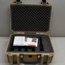 Pelican Vault Multi-Pistol Custom Cut Foam Case (From the Custom Case Center) (Desert Tan)